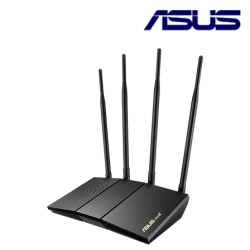 Asus RT-AX1800HP Router (1800Mbps Wireless AX, External antenna x 4, 5 GHz)