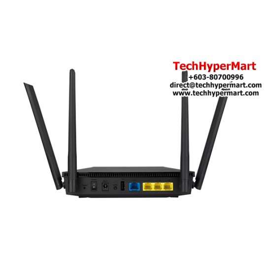 Asus RT-AX53U Router (1800Mbps Wireless AX, External antenna x 4, 2.4GHz Dual-core) Asus RT-AX53U Router (1800Mbps Wireless AX, External antenna x 4, 2.4GHz Dual-core)