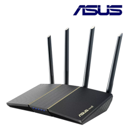 Asus RT-AX57 Router (3000Mbps Wireless AX, External antenna x 4, 1.7 GHz)