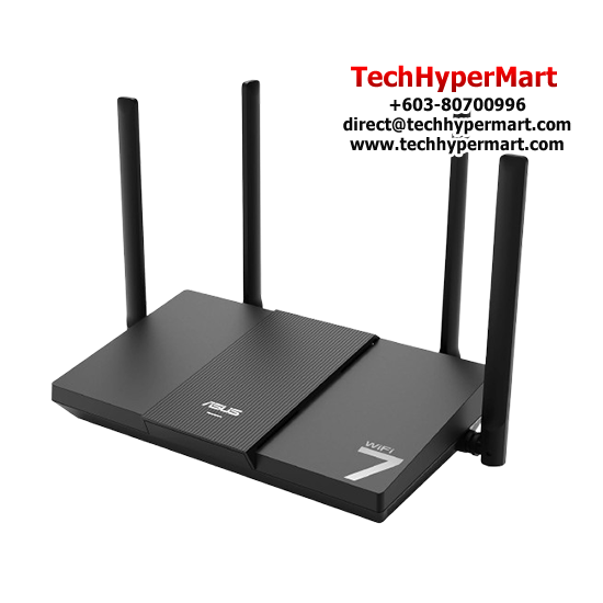 Asus RT-BE50 Router (500Mbps Wireless AX, External antenna x 4, 2.4 GHz quad-core)