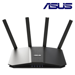 Asus RT-BE82U Router (800Mbps Wireless AX, External antenna x 4, 2.0 GHz quad-core)