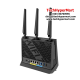 Asus RT-BE86U Router (800Mbps Wireless AX, External antenna x 3, 2.6 GHz quad-core)