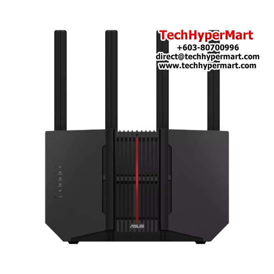 Asus RT-BE92U Router (800Mbps Wireless AX, External antenna x 8, 2.0 GHz quad-core)