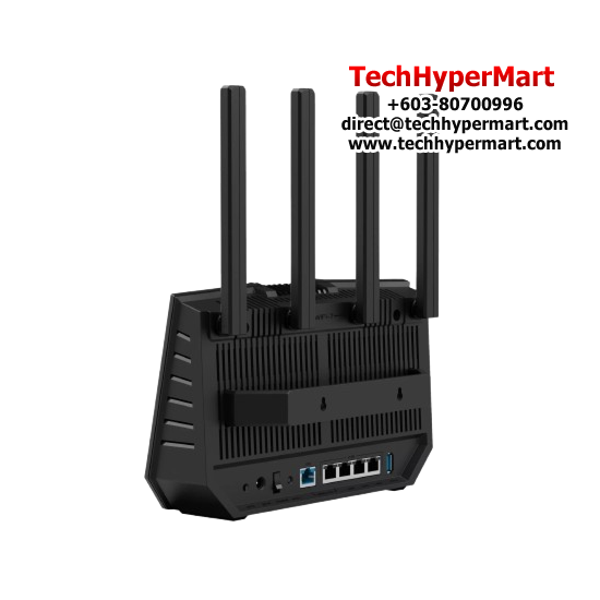 Asus RT-BE92U Router (800Mbps Wireless AX, External antenna x 8, 2.0 GHz quad-core)