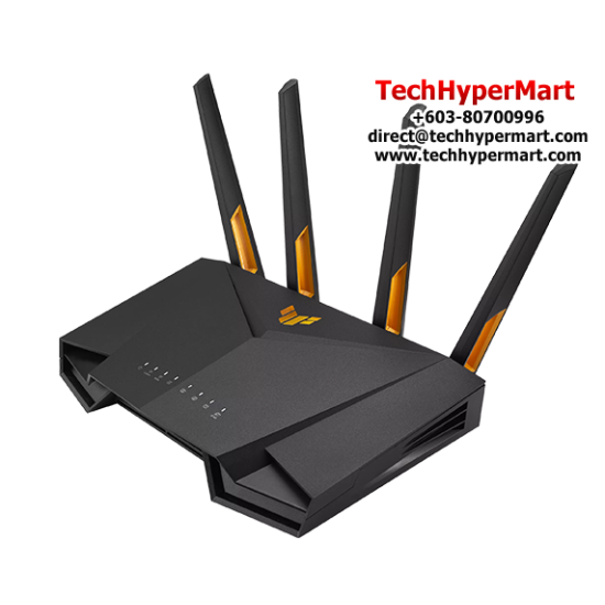 Asus TUF-AX4200 Router (800Mbps Wireless AX, External antenna x 4, 2.4 GHz) Asus TUF-AX4200 Router (800Mbps Wireless AX, External antenna x 4, 2.4 GHz)