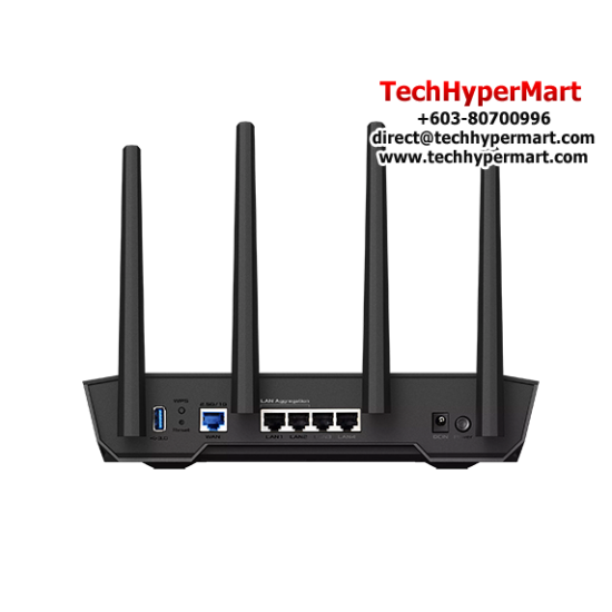 Asus TUF-AX4200 Router (800Mbps Wireless AX, External antenna x 4, 2.4 GHz) Asus TUF-AX4200 Router (800Mbps Wireless AX, External antenna x 4, 2.4 GHz)