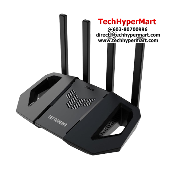 Asus TUF-BE3600 Router (800Mbps Wireless AX, External antenna x 4, 2.0 GHz quad-core)