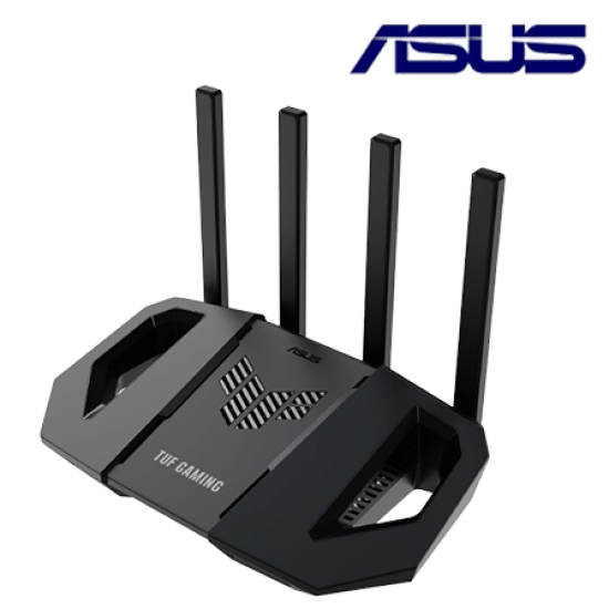 Asus TUF-BE3600 Router (800Mbps Wireless AX, External antenna x 4, 2.0 GHz quad-core)