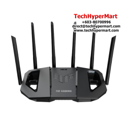 Asus TUF-BE6500 Router (800Mbps Wireless AX, External antenna x 6, 1.5 GHz quad-core)