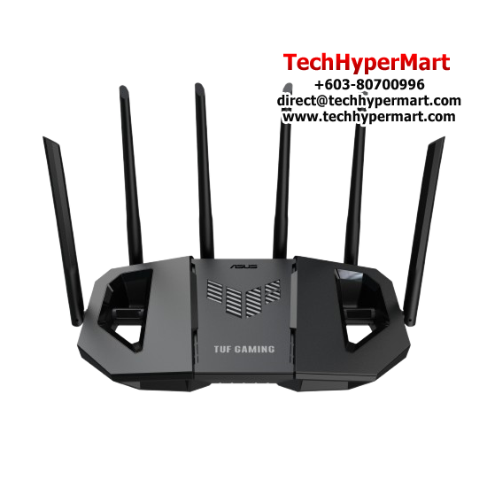 Asus TUF-BE6500 Router (800Mbps Wireless AX, External antenna x 6, 1.5 GHz quad-core)
