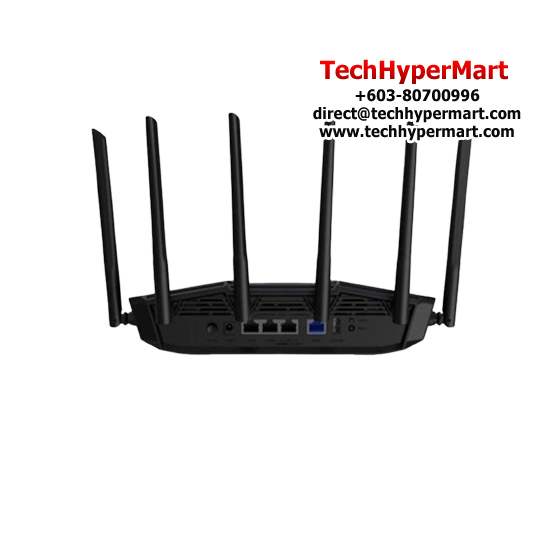 Asus TUF-BE6500 Router (800Mbps Wireless AX, External antenna x 6, 1.5 GHz quad-core)