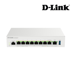 D-Link DBR-600-P Wireless Router (8 × 2.5GbE PoE+, 0–40 °C, PoE Multi-Gig)
