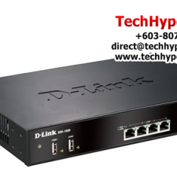 D-Link DSR-1000 Wireless Router (950Mbps, 2xGigabit WAN ,4xGigabit LAN ,1USB Port, TM UNIFI & TIME)