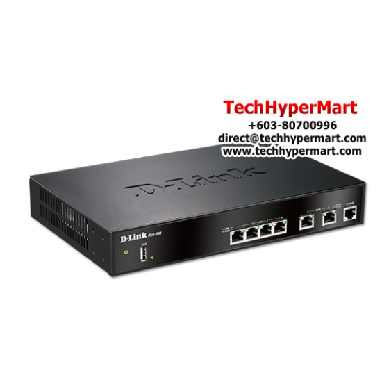 D-Link DSR-500 Wireless Router (950Mbps, 4-Port Gigabit, support TM UNIFI & TIME)