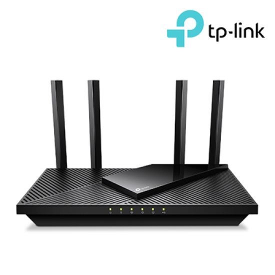 TP-Link Archer AX55 Pro Routers (4× Fixed High-Performance Antennas, 2.4 GHz, AX3000)