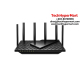 TP-Link Archer AX72 Pro Routers (6× Fixed High-Performance Antennas, 2.4 GHz, AX5400)