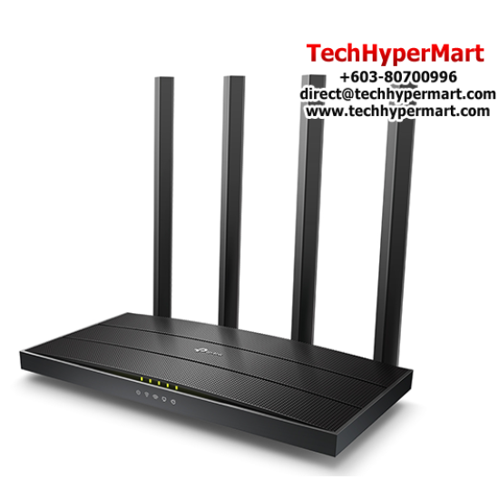 TP-Link Archer C80 Routers (1300Mbps Wireless AC, 2.4GHz and 5GHz, 4× Fixed Omni-Directional Antennas) TP-Link Archer C80 Routers (1300Mbps Wireless AC, 2.4GHz and 5GHz, 4× Fixed Omni-Directional Antennas)