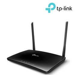 TP-Link TL-MR6400 4G LTE Router (300Mbps Wireless N, 3 LAN Ports, 1 LAN/WAN Port, 1 SIM Card Slot)