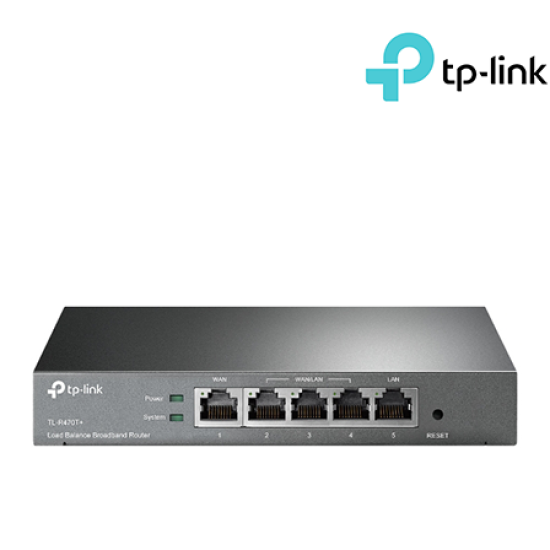 TP-Link TL-R470T+ Routers (800Mbps Wireless N, 1 Fixed Ethernet WAN Port, Reset Button) TP-Link TL-R470T+ Routers (800Mbps Wireless N, 1 Fixed Ethernet WAN Port, Reset Button)