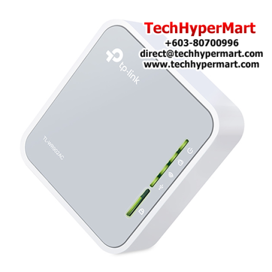 TP-Link TL-WR902AC Routers (750Mbps Wireless AC, 2.4GHz and 5GHz, 3 External Antennas)