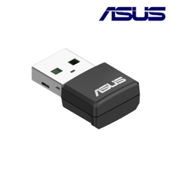 Asus USB-AX55 NANO USB Adapter (1800Mbps Wireless Internal DB Antennas x 2, 3dBi)
