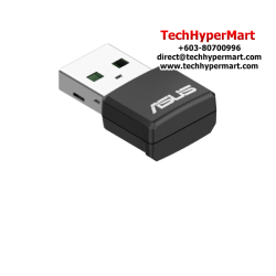 Asus USB-AX55 NANO USB Adapter (1800Mbps Wireless Internal DB Antennas x 2, 3dBi)