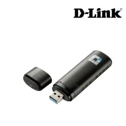 D-Link DWA-182D Wireless USB Adapter (1300Mbps Wireless AC, Integrated Antenna, 2.4GHz/5GHz)