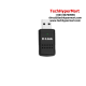 D-Link DWA-X3010 Wireless USB Adapter (3000Mbps Wireless AX, Integrated Antenna, 64 Bit)