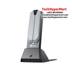 TP-Link Archer TBE400UH USB Adapter (2× High-Gain, USB 2.0, Tri-Band)