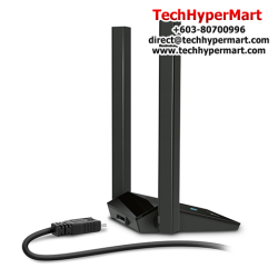 TP-Link Archer TX20U PLUS WIFI 6 USB Adapter (2× High-Gain Dual-Band Antennas, USB 2.0, 5GHz-2.4GHz)