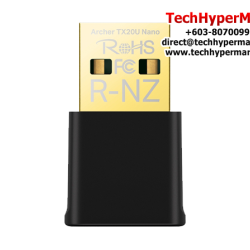 TP-Link Archer TX20U Nano USB Adapter (2× Dual-Band Antennas, USB 2.0, 5GHz-2.4GHz)