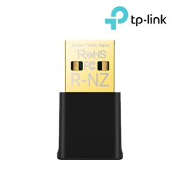 TP-Link Archer TX20U Nano USB Adapter (2× Dual-Band Antennas, USB 2.0, 5GHz-2.4GHz)