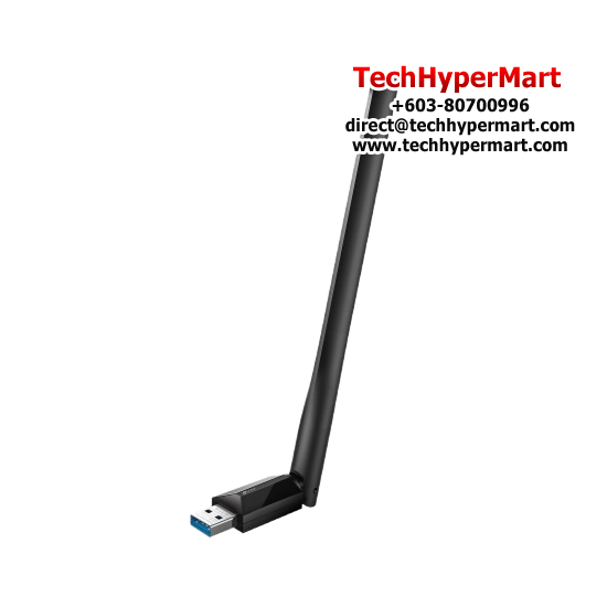 TP-Link Archer TX35U Plus USB Adapter (2× High-Gain, USB 2.0, Tri-Band)