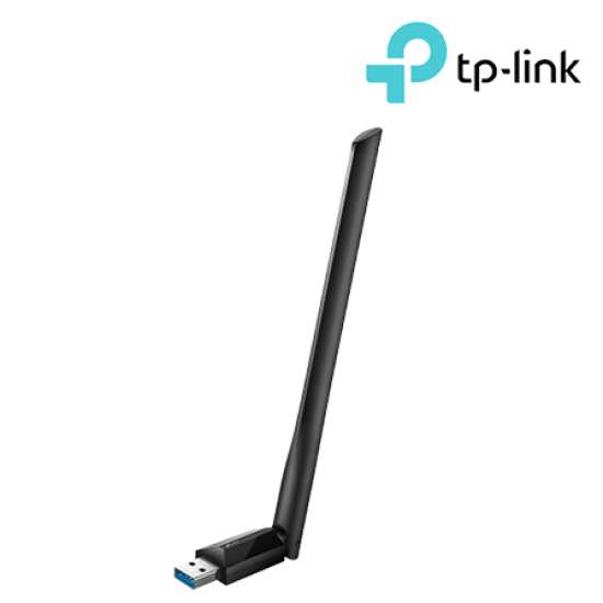 TP-Link Archer TX35U Plus USB Adapter (2× High-Gain, USB 2.0, Tri-Band)