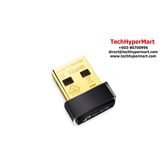 TP-Link TL-WN725N USB Adapter (150Mbps Wireless N, USB 2.0)
