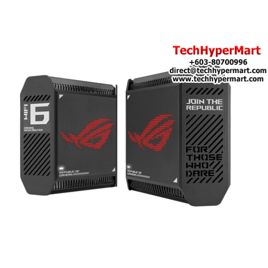 Asus GT6-2P WiFi System (800Mbps Wireless AC, Internal antenna x 9, 256MB Flash, 1GB RAM)