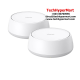 TP-Link Deco BE22 (2-Pack) WiFi System (2882 Mbps, 2x Internal Antennas, Tri-Band)