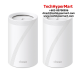 TP-Link Deco BE65 (2 Pack) WiFi System (574 Mbps, 4× High-Gain Antennas, Tri-Band)