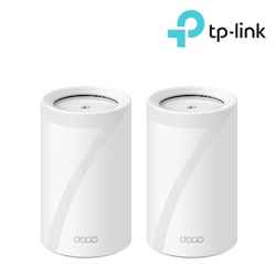 TP-Link Deco BE65 (2 Pack) WiFi System (574 Mbps, 4× High-Gain Antennas, Tri-Band)