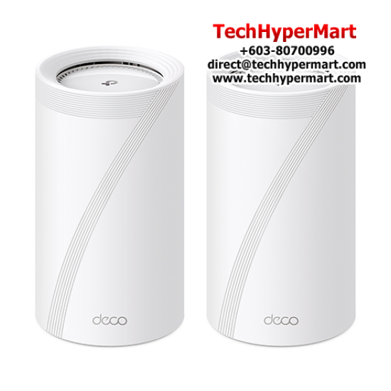 TP-Link Deco BE85 (2 Pack) WiFi System (1376 Mbps, 8× High-Gain Antennas, Tri-Band)