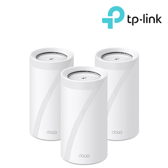 TP-Link Deco BE85 (3 Pack) WiFi System (1376 Mbps, 8× High-Gain Antennas, Tri-Band) TP-Link Deco BE85 (3 Pack) WiFi System (1376 Mbps, 8× High-Gain Antennas, Tri-Band)