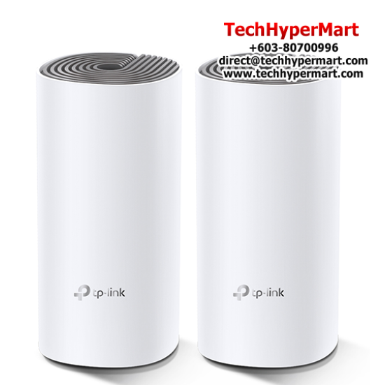 TP-Link Deco M4 (2-pack) WiFi System (2 Gigabit Ethernet Ports, Wi-Fi Made Easy, Wi-Fi Dead-Zone Killer)