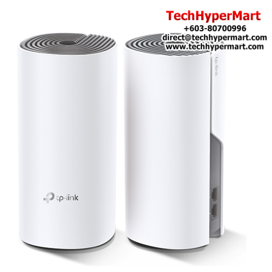 TP-Link Deco M4 (2-pack) WiFi System (2 Gigabit Ethernet Ports, Wi-Fi Made Easy, Wi-Fi Dead-Zone Killer)