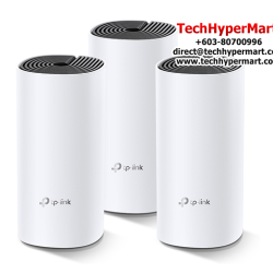 TP-Link Deco M4 (3-pack) WiFi System (2 Gigabit Ethernet Ports, Wi-Fi Made Easy, Wi-Fi Dead-Zone Killer)