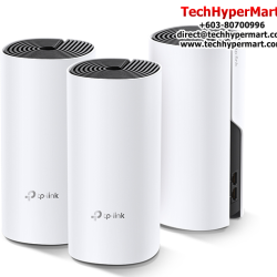 TP-Link Deco M4 (3-pack) WiFi System (2 Gigabit Ethernet Ports, Wi-Fi Made Easy, Wi-Fi Dead-Zone Killer)