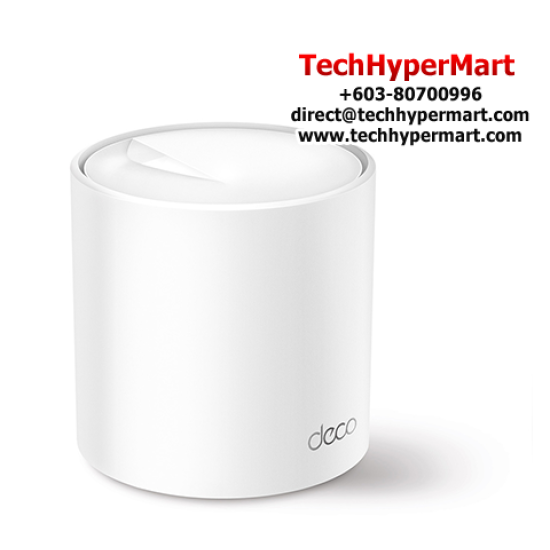 TP-Link Deco X50 (1-pack) WiFi System (574 Mbps, Dual-Band, 2 internal antennas) TP-Link Deco X50 (1-pack) WiFi System (574 Mbps, Dual-Band, 2 internal antennas)