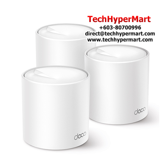 TP-Link Deco X50 (3-pack) WiFi System (574 Mbps, Dual-Band, 2 internal antennas) TP-Link Deco X50 (3-pack) WiFi System (574 Mbps, Dual-Band, 2 internal antennas)