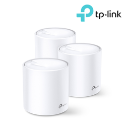 TP-Link Deco X60 (3-pack) WiFi System (2 Gigabit Ethernet Ports, 5 GHz, 4 internal antennas)