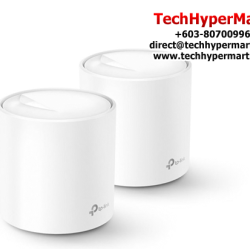 TP-Link Deco X60 (2-pack) WiFi System (2 Gigabit Ethernet Ports, 5 GHz, 4 internal antennas)