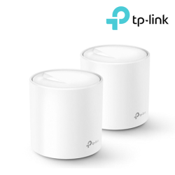 TP-Link Deco X60 (2-pack) WiFi System (2 Gigabit Ethernet Ports, 5 GHz, 4 internal antennas)